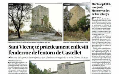 Derribo a la torre Medieval Castellet